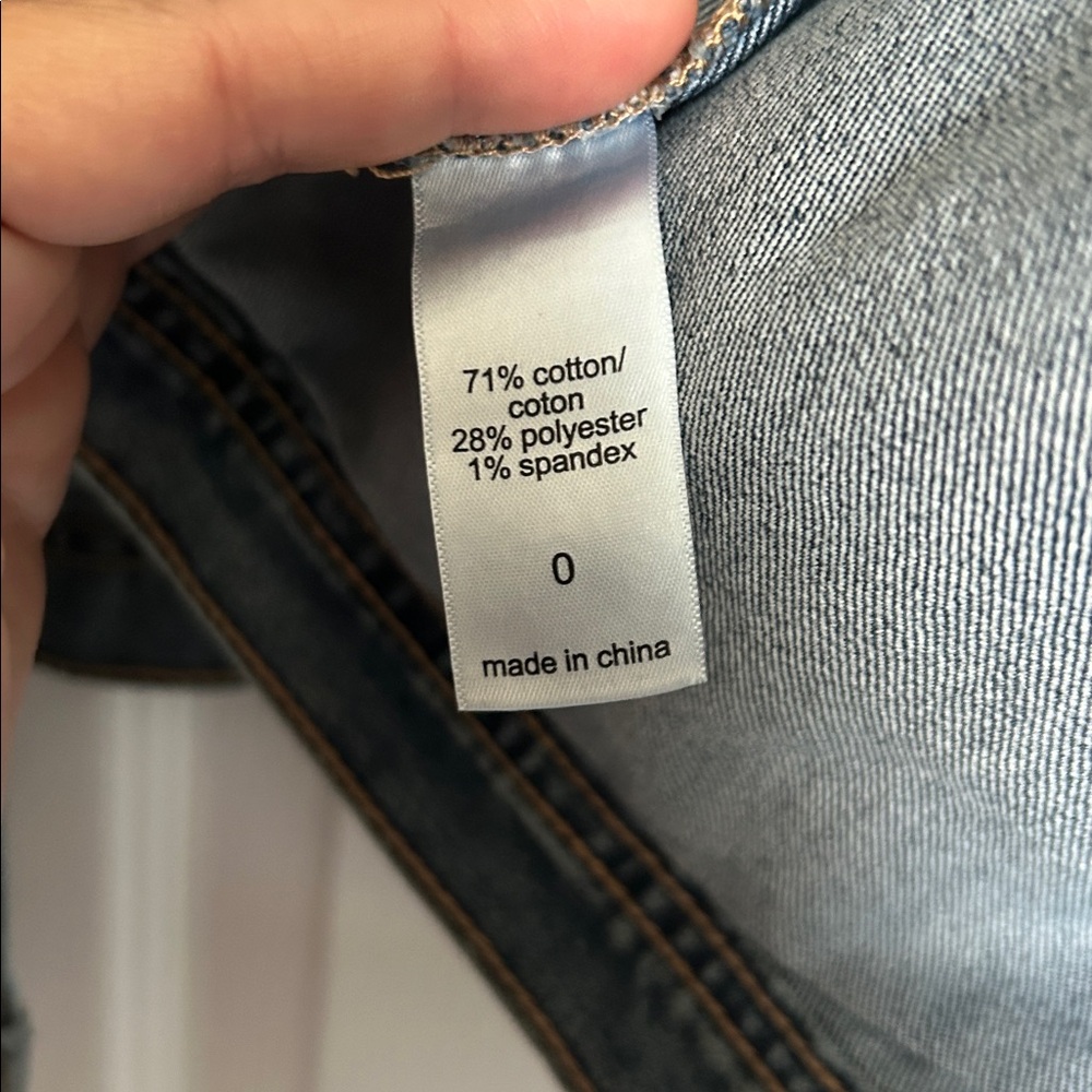 Maurices Blue Denim Jacket size 0/0X/12/L - Picture 2 of 10